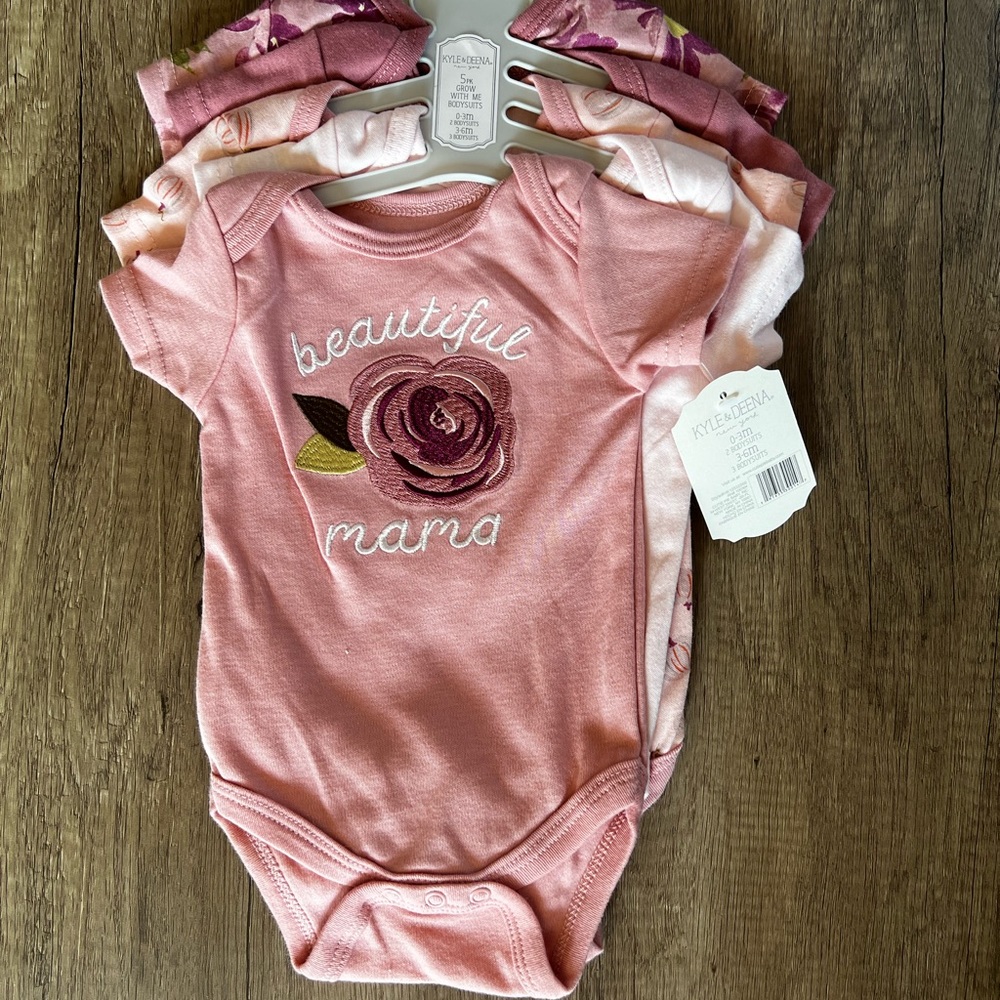 5 pk onesies